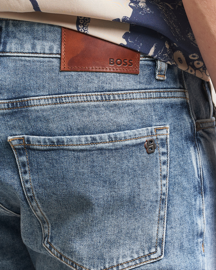 Herre | Shorts | BOSS ORANGE | Re.Maine Denim Shorts Light Blue