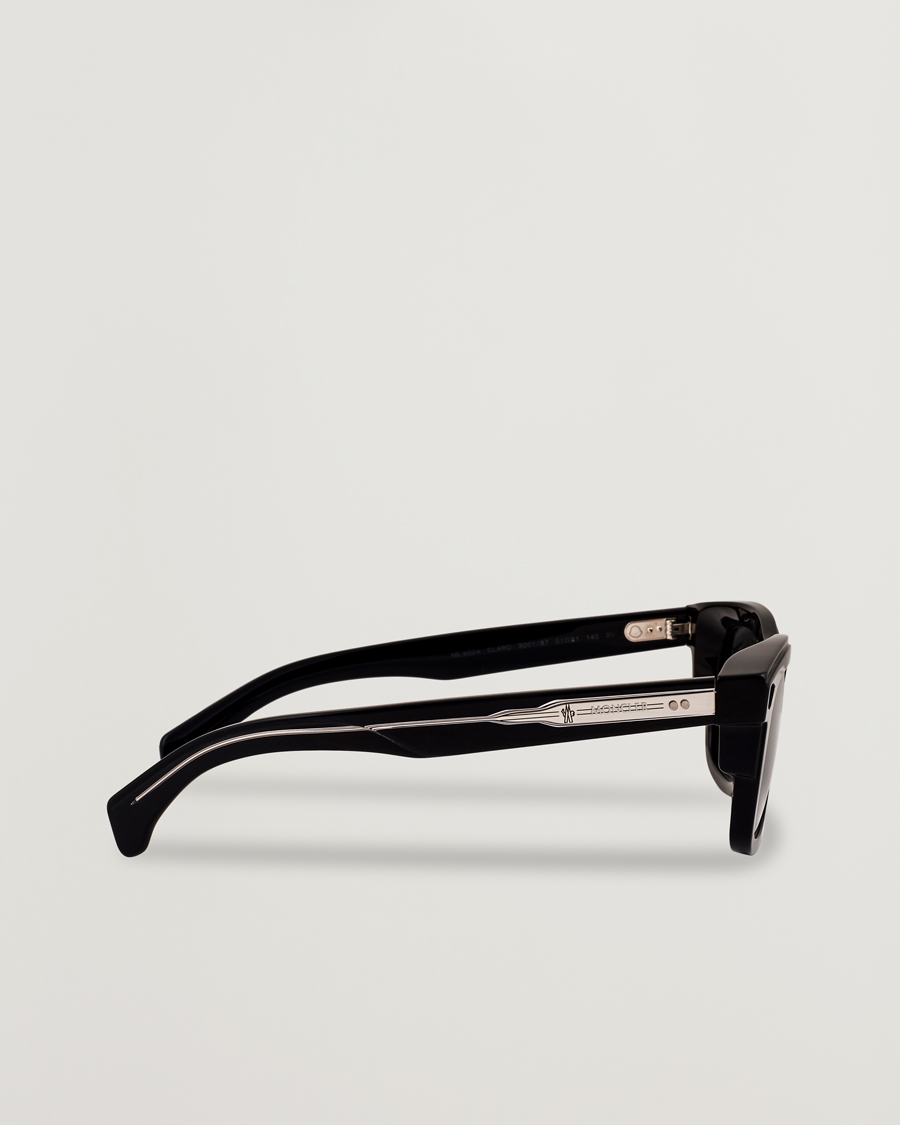 Herre | Solbriller | Moncler Lunettes | Claro Sunglasses Shiny Black