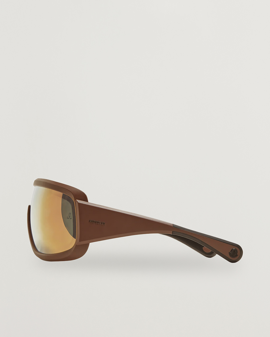Herre | Solbriller | Moncler Lunettes | Snowseeker Sunglasses Matte Brown