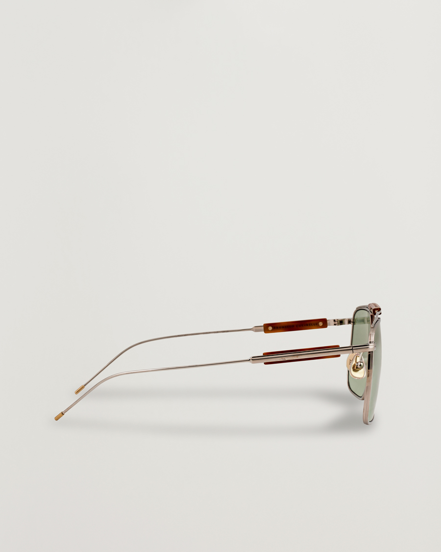 Herre | Solbriller | Brunello Cucinelli | 0BC2005ST Sunglasses Argento