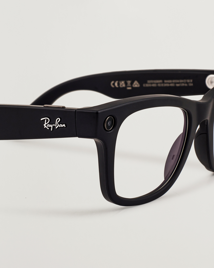 Herre | Solbriller | Ray-Ban | Wayfarer Meta 50 Sunglasses Matte Black