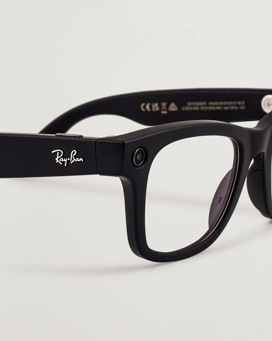 Herre | Solbriller | Ray-Ban | Wayfarer Meta 53 Sunglasses Matte Black