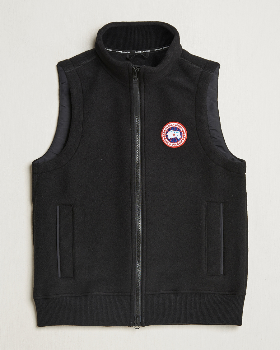 Herre | Vester | Canada Goose | Mersey Fleece Vest Black