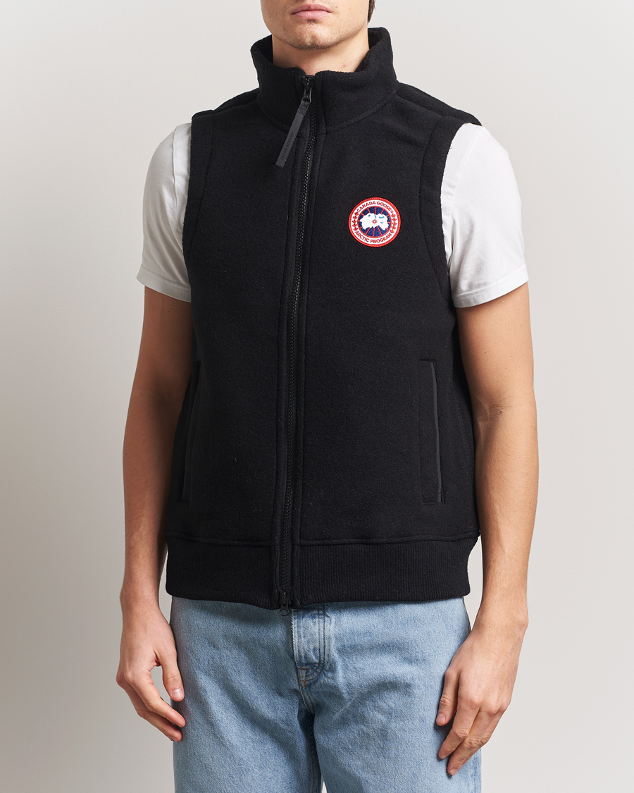 Herre | Vester | Canada Goose | Mersey Fleece Vest Black
