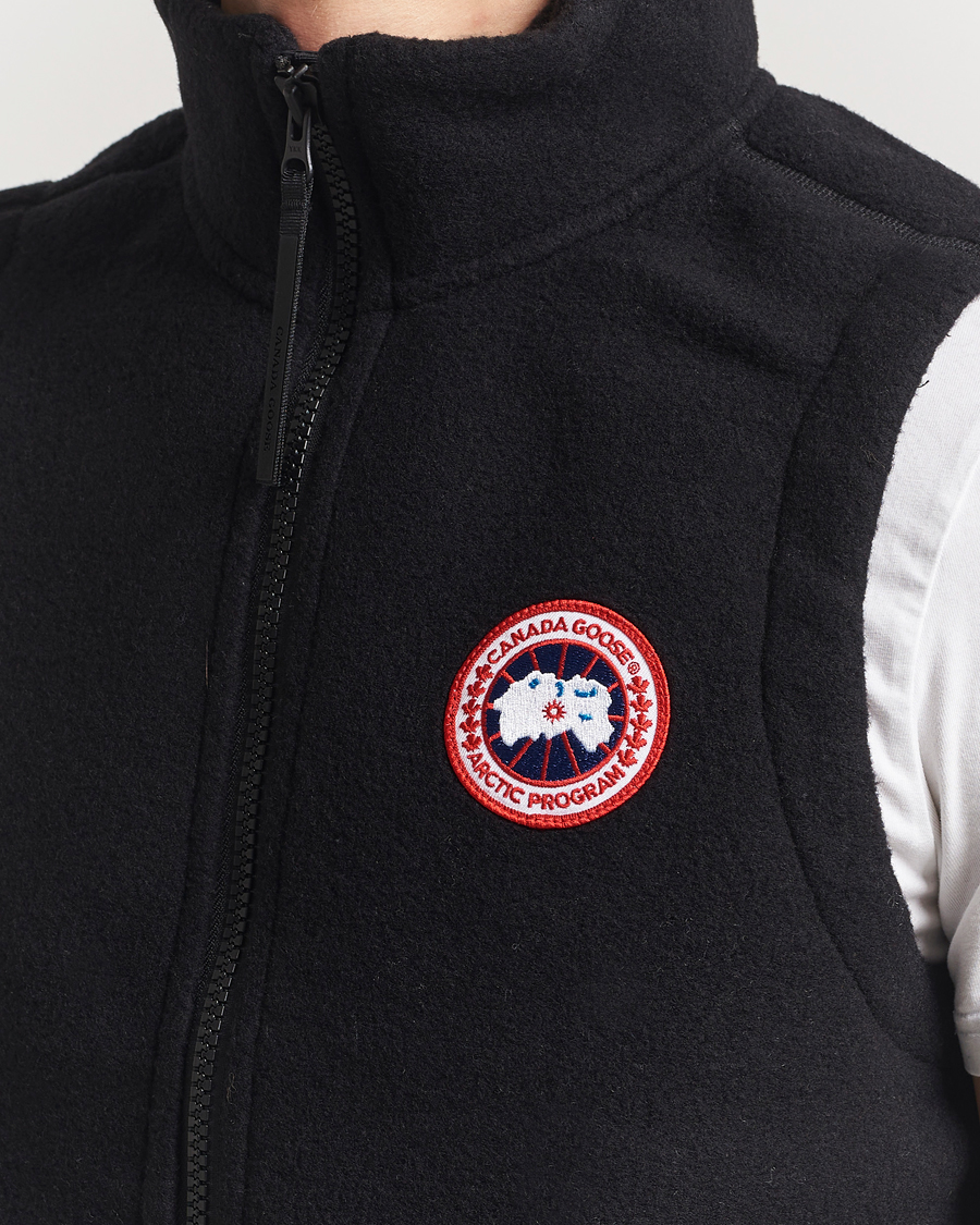 Herre | Vester | Canada Goose | Mersey Fleece Vest Black