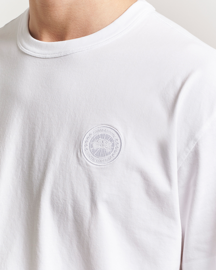 Herre | T-Shirts | Canada Goose | Gladstone T-Shirt White