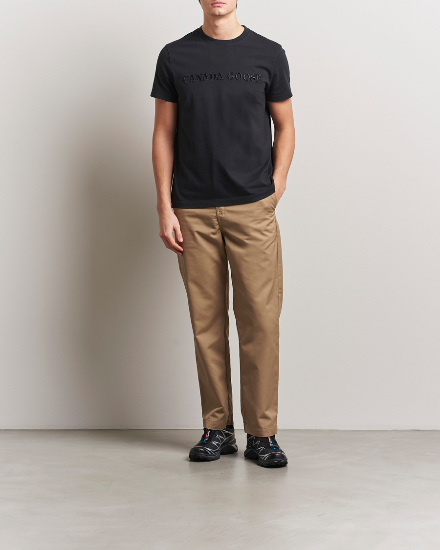 Herre | T-Shirts | Canada Goose | Emersen T-Shirt Black