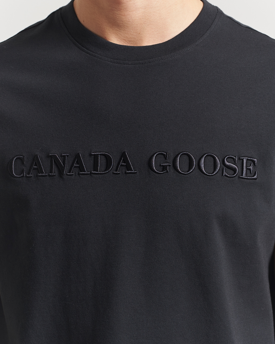 Herre | T-Shirts | Canada Goose | Emersen T-Shirt Black