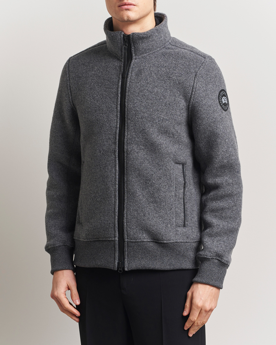 Herre | Jakker | Canada Goose Black Label | Lawson Fleece Jacket Quarry Grey