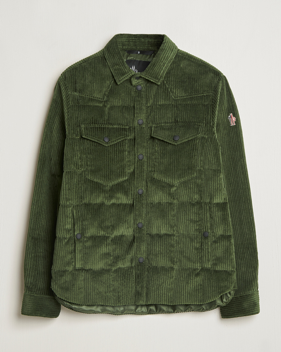 Herre | Jakker | Moncler Grenoble | Gelt Corduroy Shirt Jacket Military