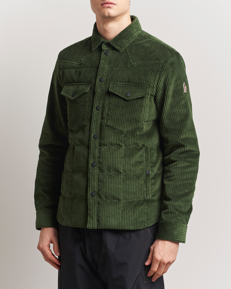 Herre | Jakker | Moncler Grenoble | Gelt Corduroy Shirt Jacket Military