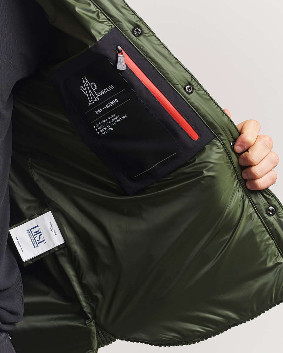 Herre | Jakker | Moncler Grenoble | Gelt Corduroy Shirt Jacket Military