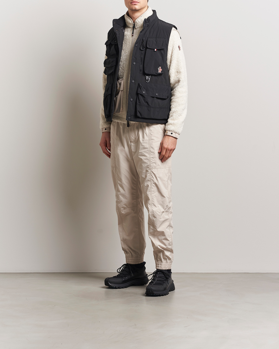 Herre | Bukser | Moncler Grenoble | Drawstring Trousers Off White