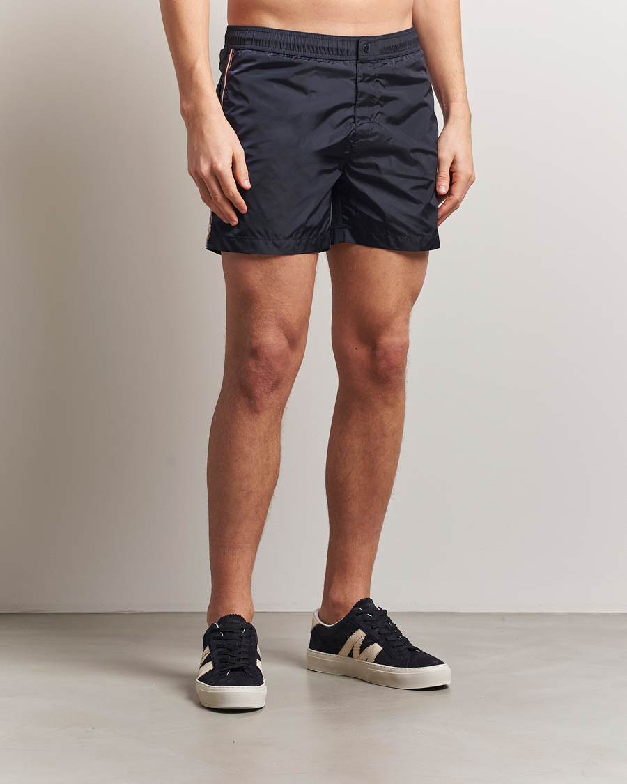 Herre | Badeshorts | Moncler | Nylon Swim Shorts Navy