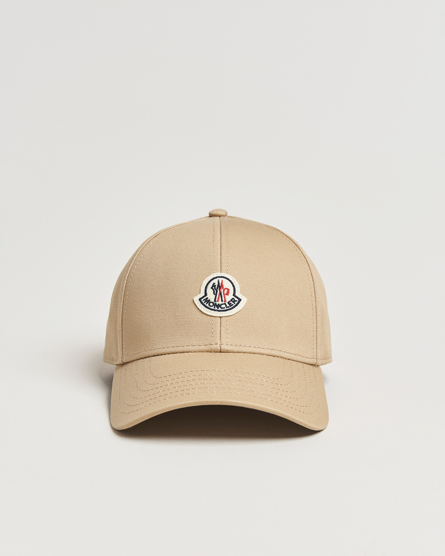 Herre | Hatter og capser | Moncler | Logo Baseball Cap Beige