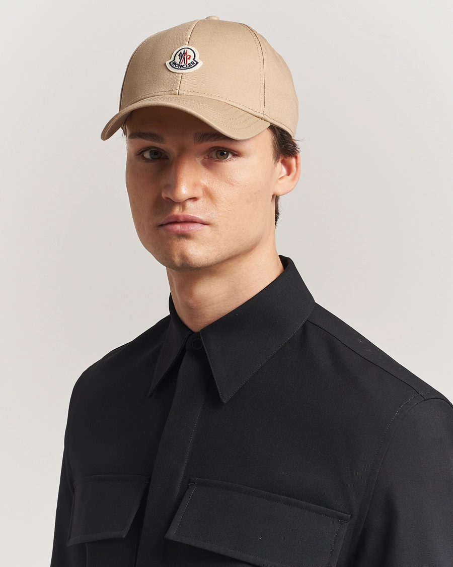 Herre | Hatter og capser | Moncler | Logo Baseball Cap Beige