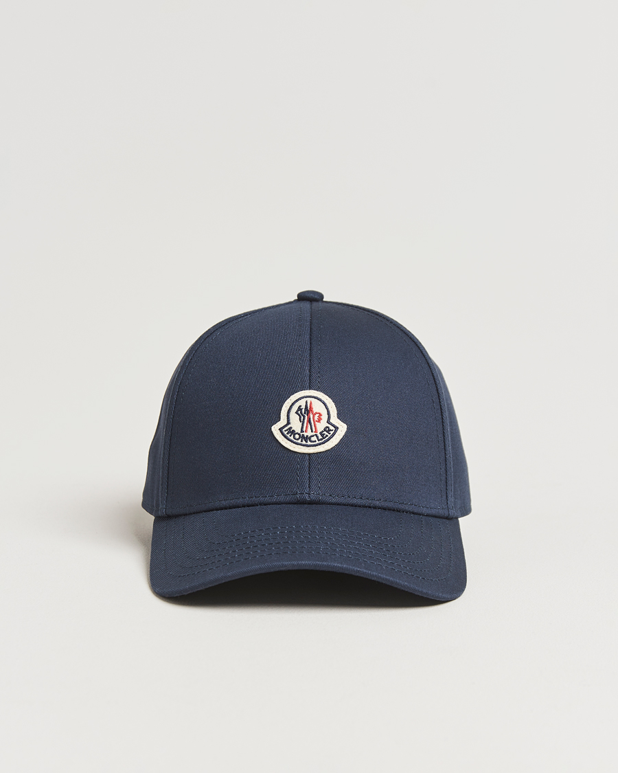 Herre | Hatter og capser | Moncler | Logo Baseball Cap Navy
