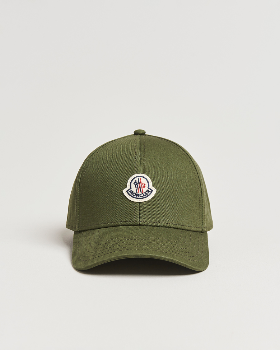 Herre | Hatter og capser | Moncler | Logo Baseball Cap Dark Green
