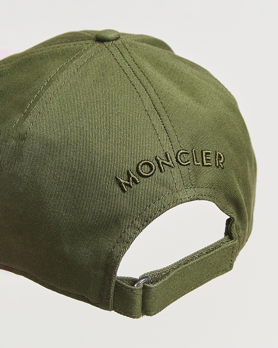 Herre | Hatter og capser | Moncler | Logo Baseball Cap Dark Green