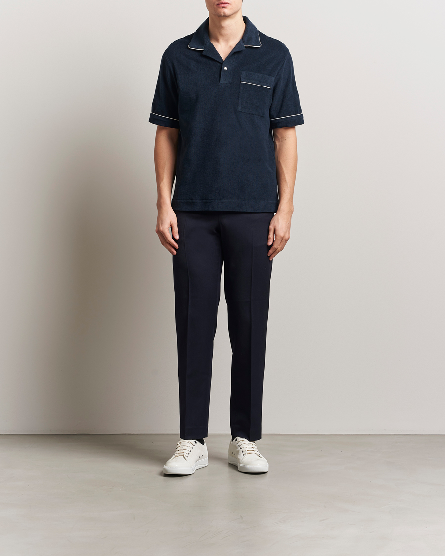 Herre | Skjorter | Moncler | Camp Shirt Navy