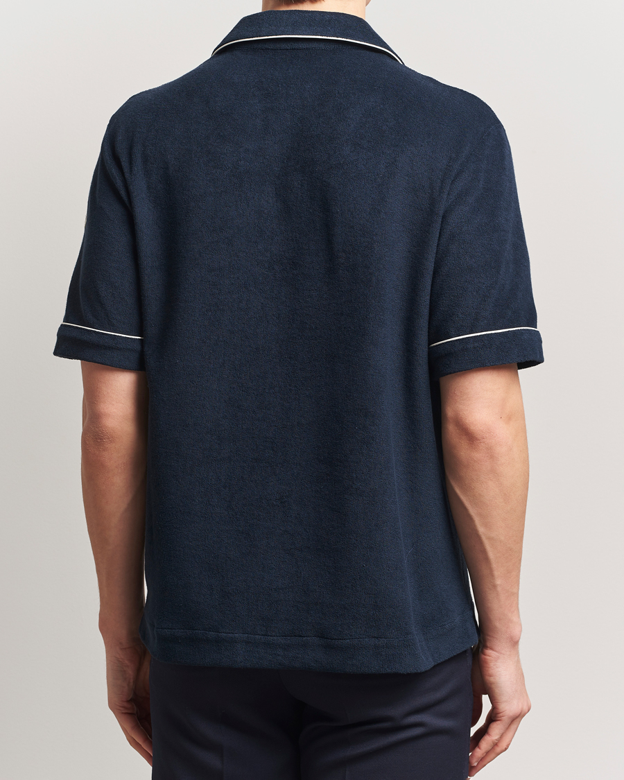 Herre | Skjorter | Moncler | Camp Shirt Navy