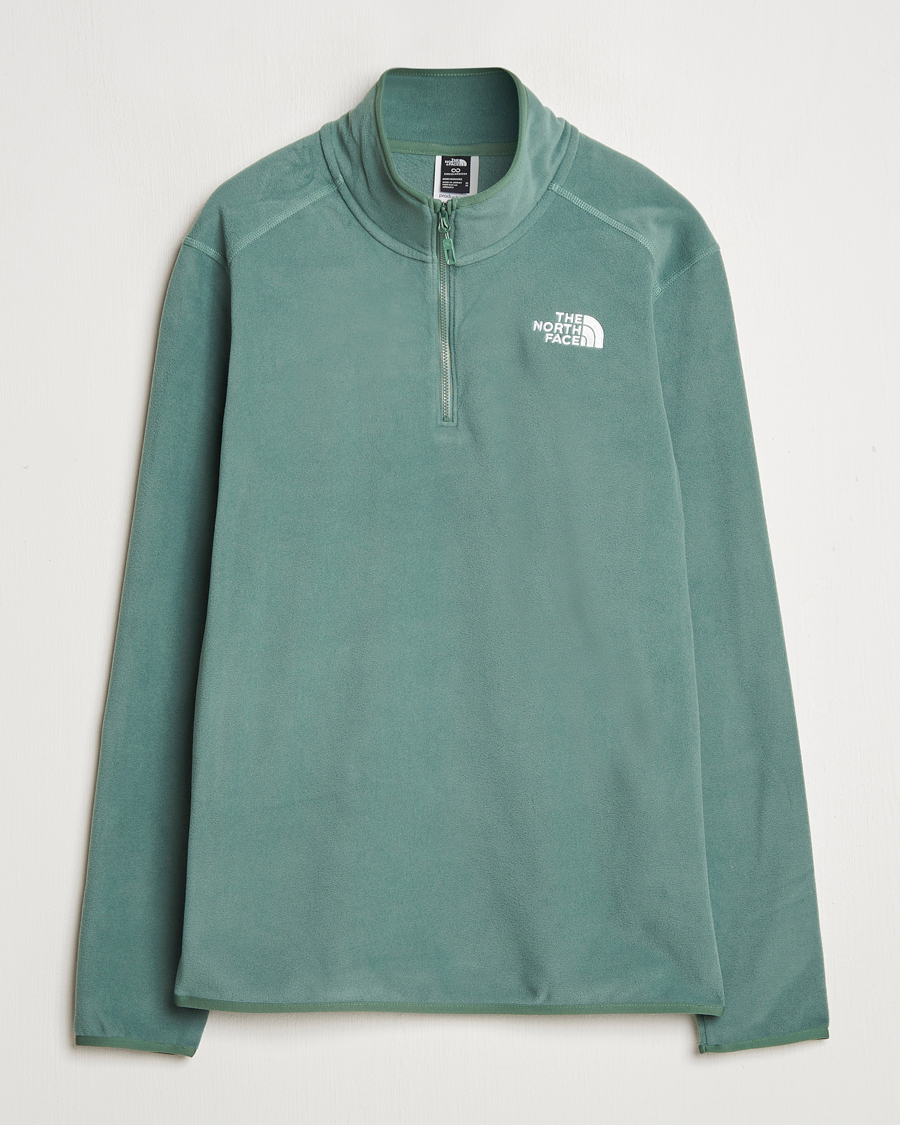 Herre | Gensere | The North Face | Glacier 1/4 Zip Fleece Duck Green