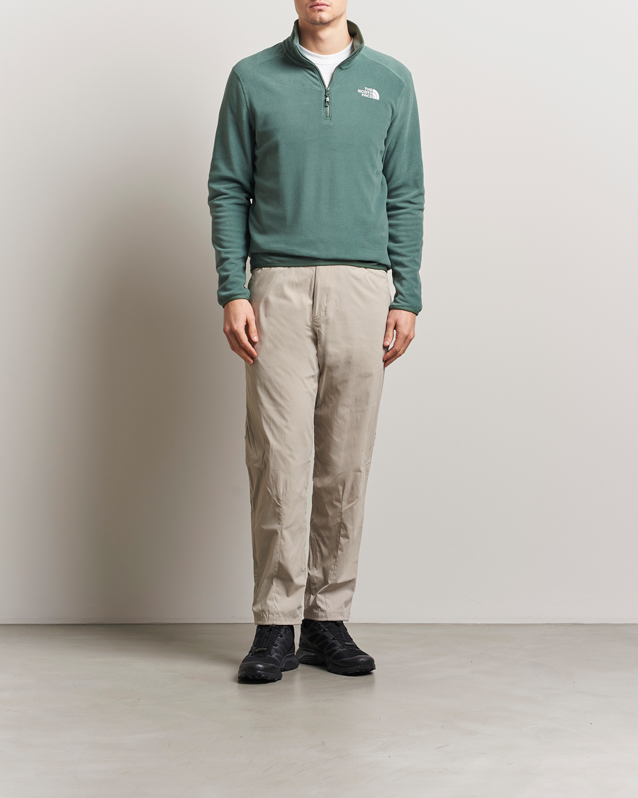 Herre | Gensere | The North Face | Glacier 1/4 Zip Fleece Duck Green