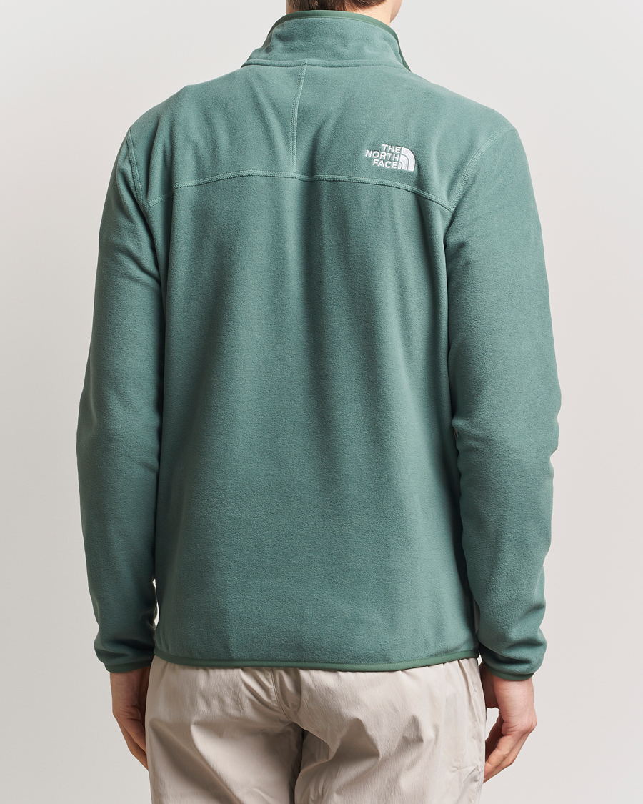 Herre | Gensere | The North Face | Glacier 1/4 Zip Fleece Duck Green