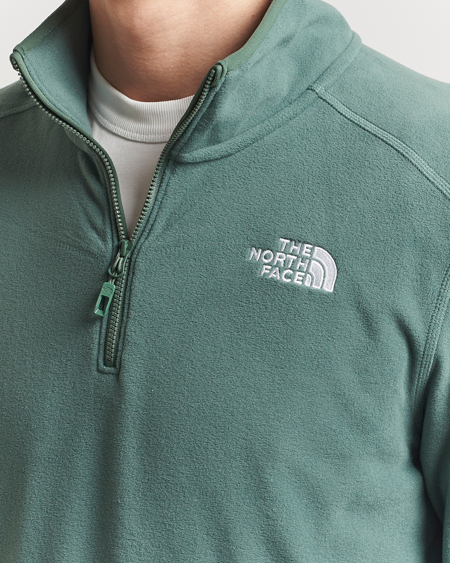Herre | Gensere | The North Face | Glacier 1/4 Zip Fleece Duck Green