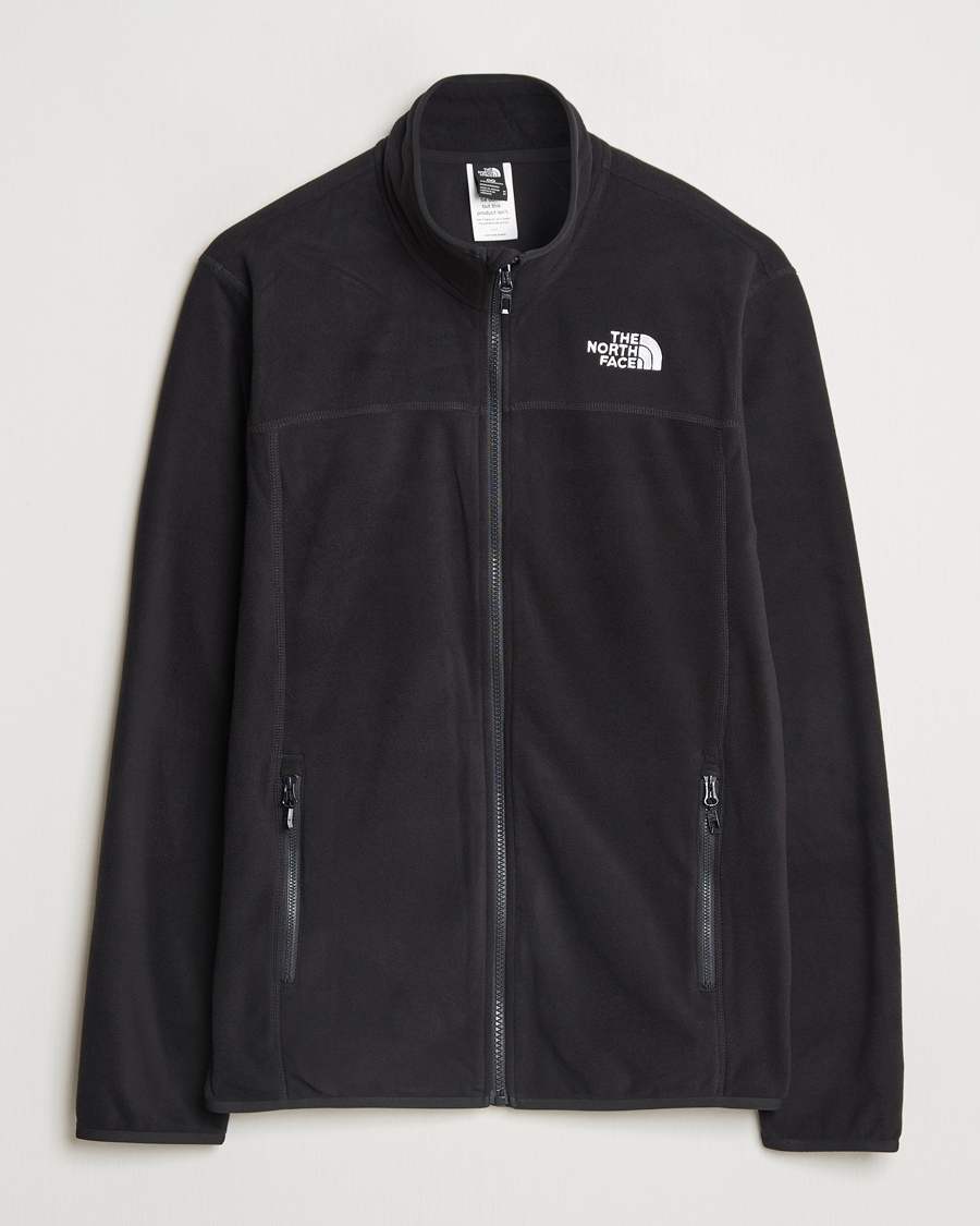 Herre | Gensere | The North Face | Glacier Full Zip Fleece Black