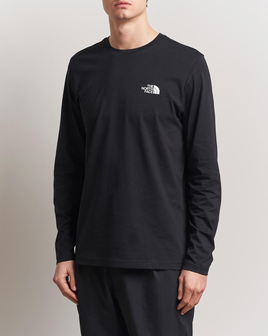 Herre | T-Shirts | The North Face | Simple Dome Long Sleeve T-Shirt Black