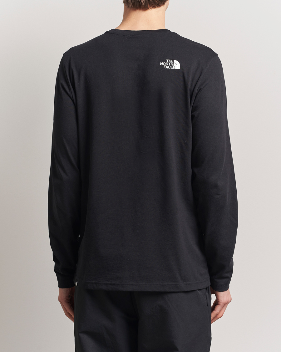 Herre | T-Shirts | The North Face | Simple Dome Long Sleeve T-Shirt Black