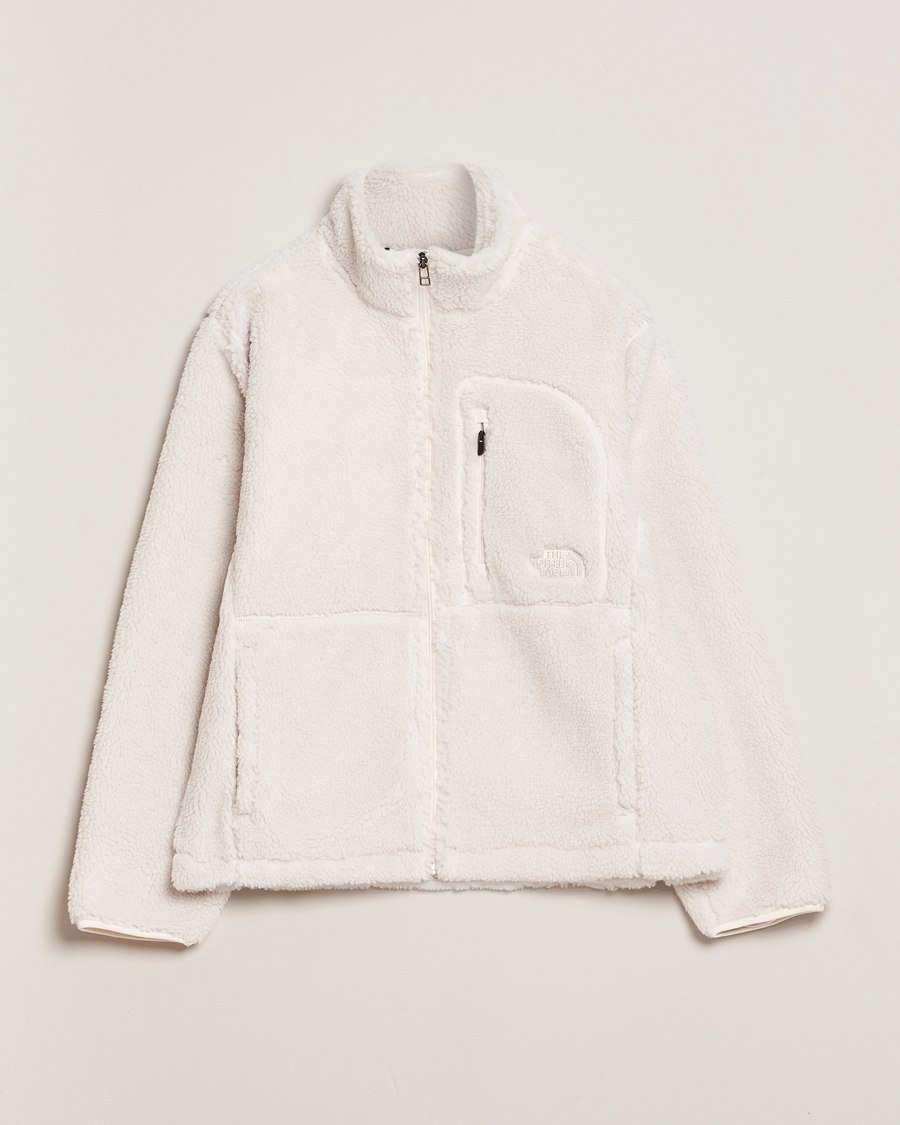 Herre | Jakker | The North Face | Extreme Pile Full Zip Jacket White Dune