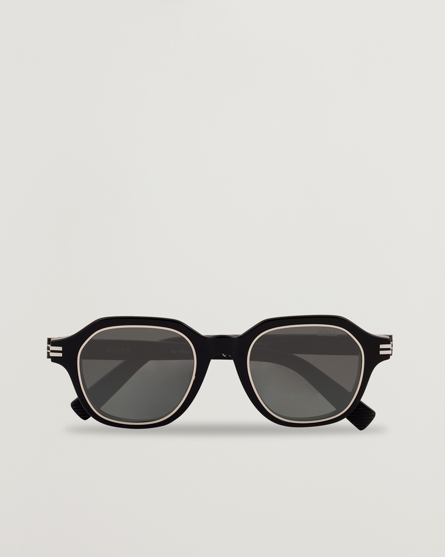 Herre | Solbriller | Zegna | EZ0250 Sunglasses Black