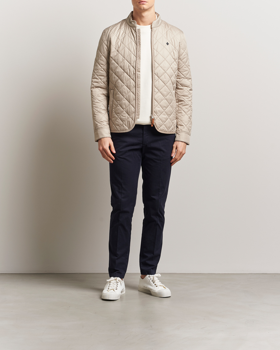 Herre | Jakker | Morris | Teddy Quilted Jacket Beige