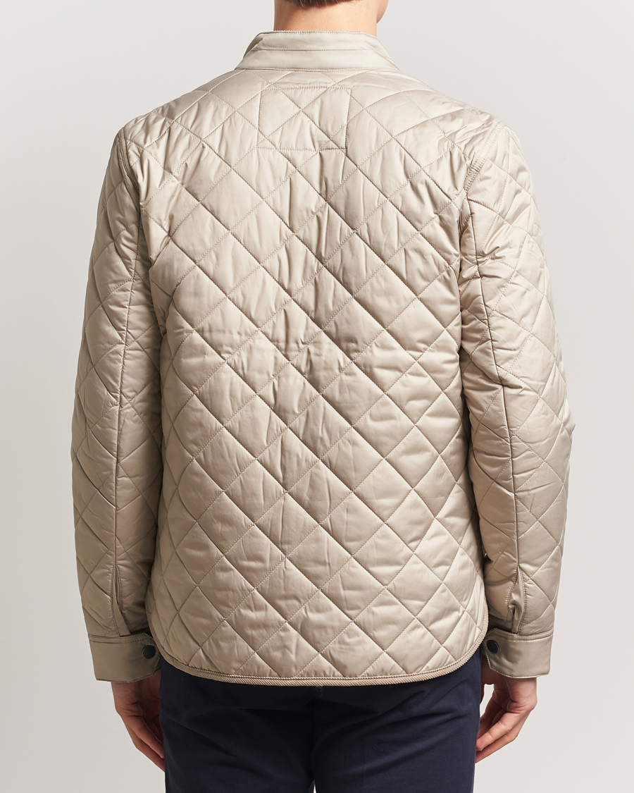 Herre | Jakker | Morris | Teddy Quilted Jacket Beige