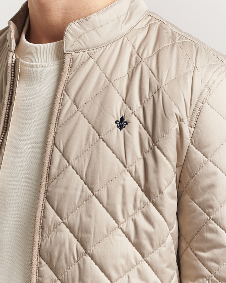 Herre | Jakker | Morris | Teddy Quilted Jacket Beige