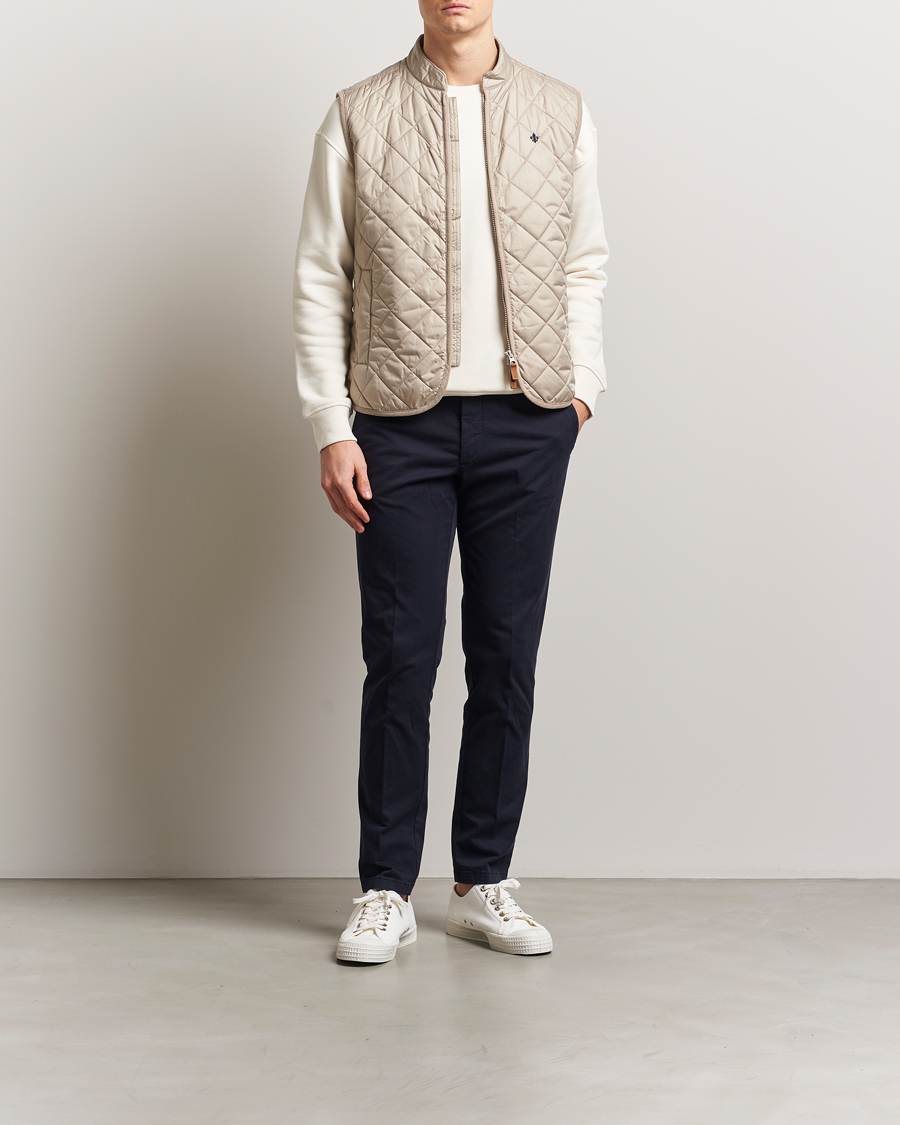 Herre | Vester | Morris | Teddy Quilted Vest Khaki