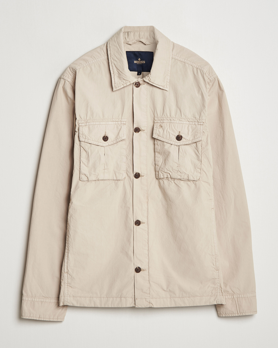 Herre | Skjorter | Morris | Harrison Shirt Jacket Khaki
