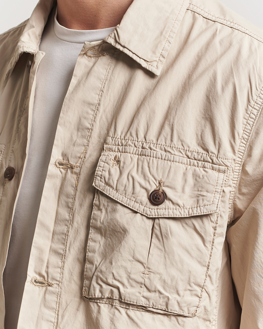 Herre | Skjorter | Morris | Harrison Shirt Jacket Khaki