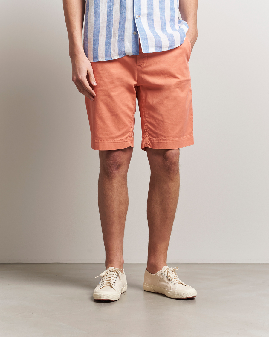 Herre | Shorts | Morris | Jefferey Summer Chinos Shorts Orange