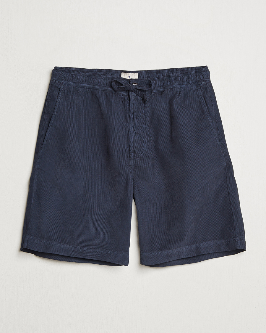Herre | Shorts | Morris | Fenix Corduroy Shorts Blue