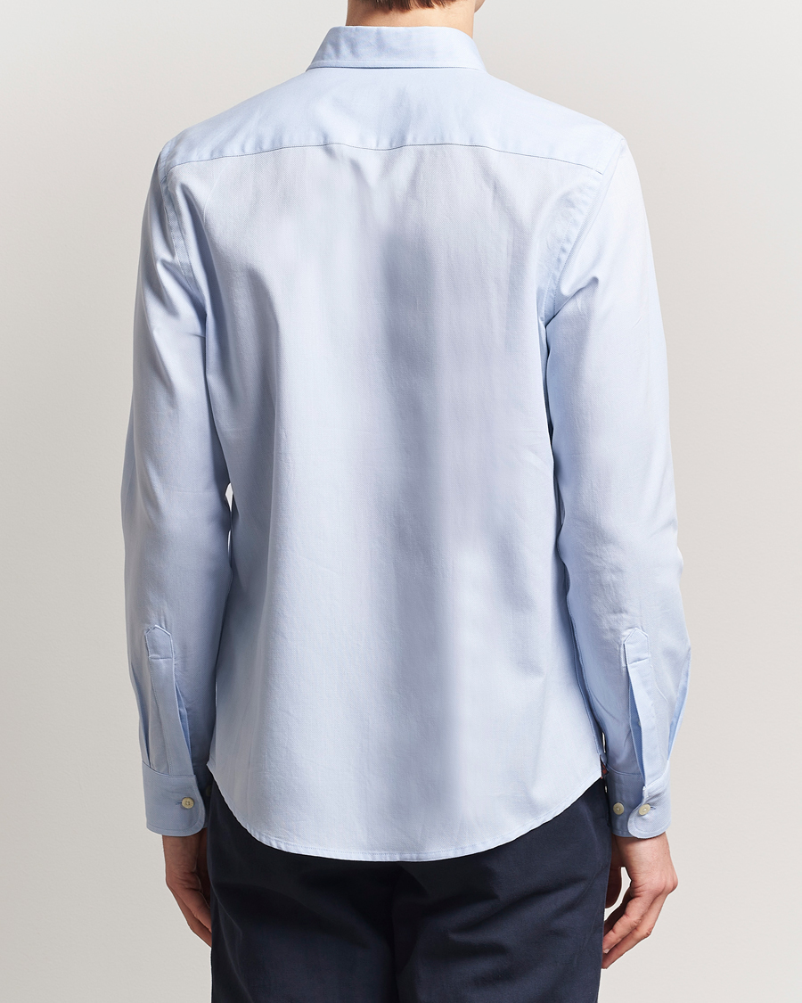 Herre | Skjorter | Morris | Slim Fit Structured Shirt Light Blue