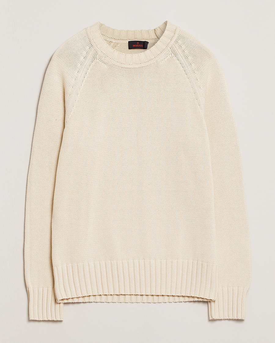 Herre | Gensere | Morris | Brooks Crew O-Neck Off White