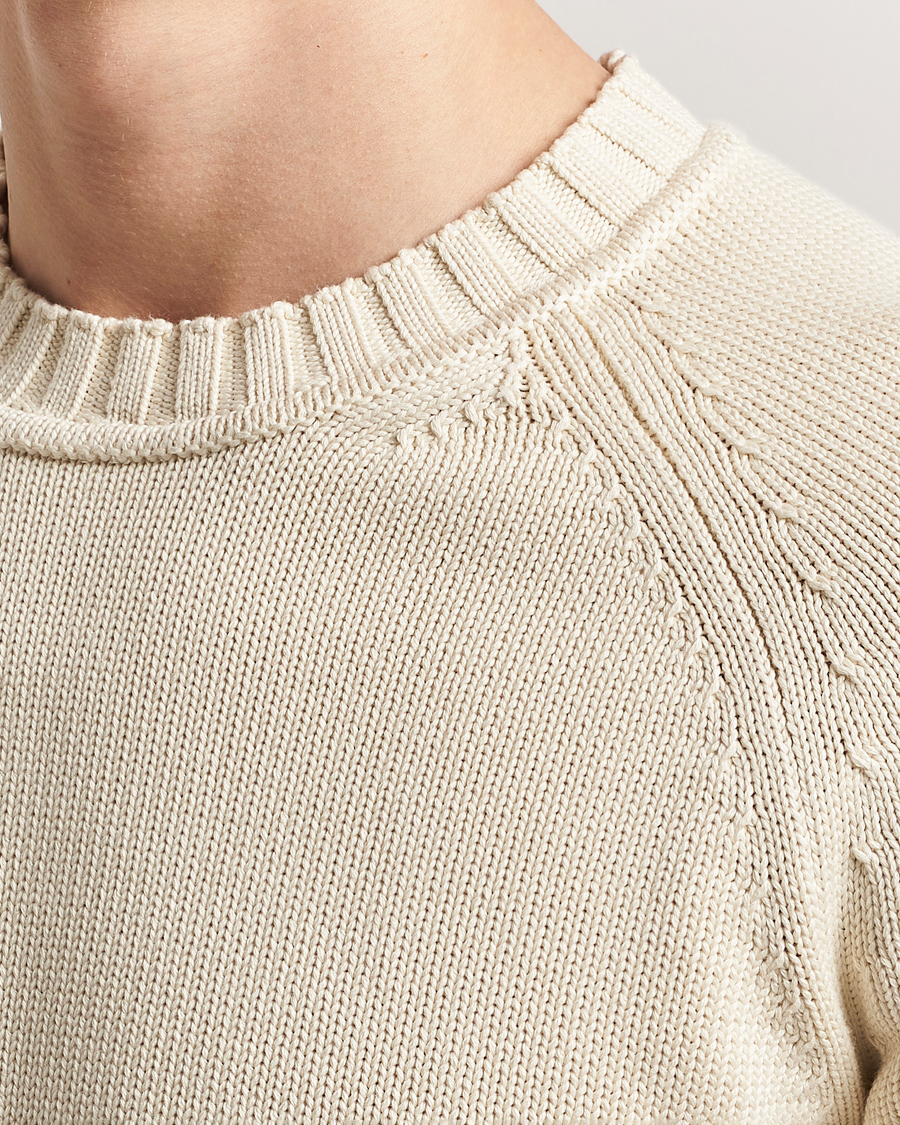 Herre | Gensere | Morris | Brooks Crew O-Neck Off White
