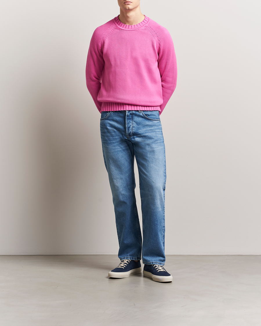 Herre | Gensere | Morris | Brooks Crew O-Neck Cerise