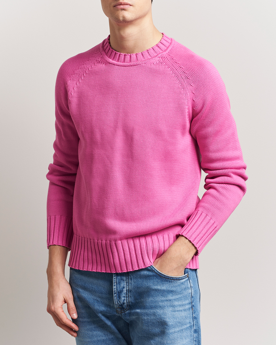 Herre | Gensere | Morris | Brooks Crew O-Neck Cerise