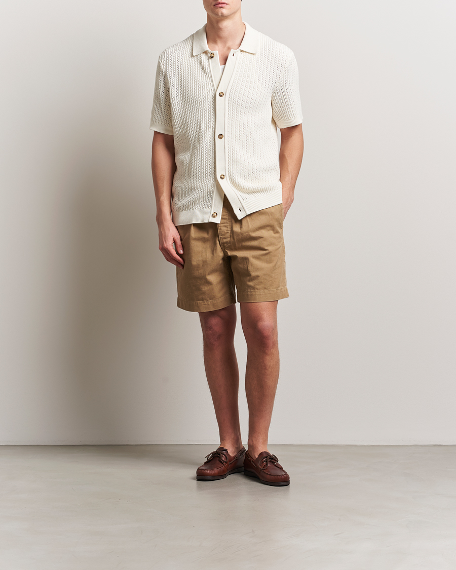 Herre | Skjorter | Morris | Connors Short Sleeve Shirt Off White