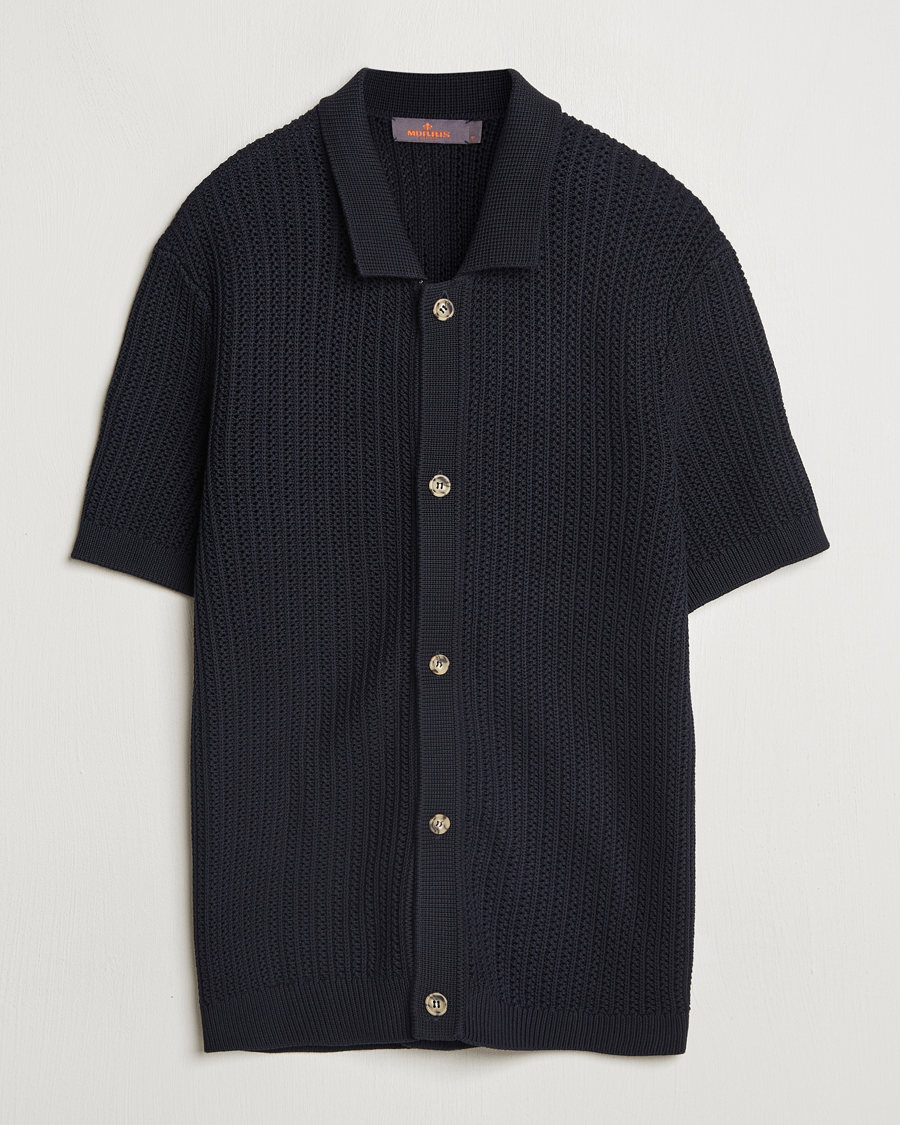 Herre | Skjorter | Morris | Connors Short Sleeve Shirt Old Blue