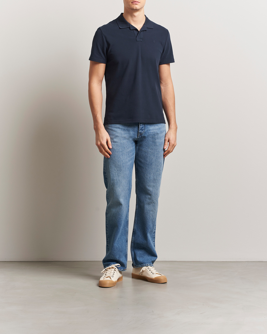 Herre | Pikéer | Morris | Dylan Pique Shirt Old Blue